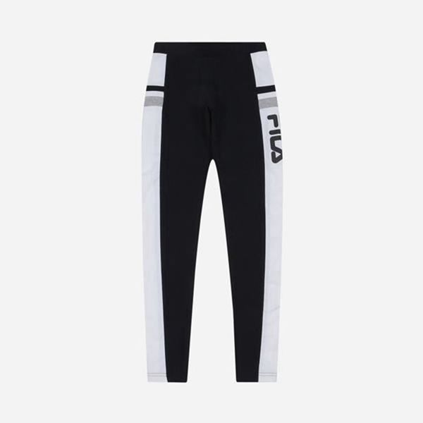 Leggins Fila Mujer Negras - Heritage - España 956437GJI